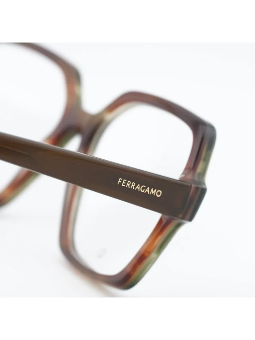 Salvatore Ferragamo SF3031 280 Eyeglasses Brown 56mm Square Frame